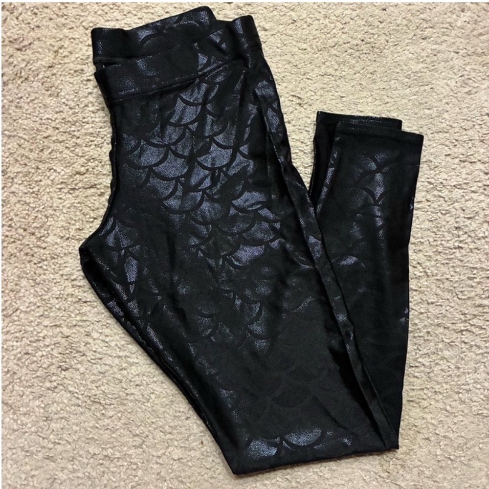 WAS $75 Blackmilk mermaid shimmer leggings